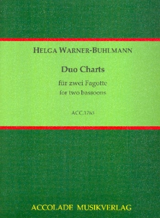 Duo Charts fr 2 Fagotte Partitur und Stimmen