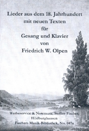 Lieder aus dem 18. Jahrhundert mit neuen Texten fr Gesang und Klavier Gesang