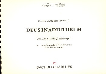 Toccata aus der Marienvesper fr 12 Blechblser Partitur und Stimmen