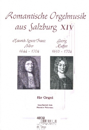 Romantische Orgelmusik aus Salzburg Band 14 fr Orgel