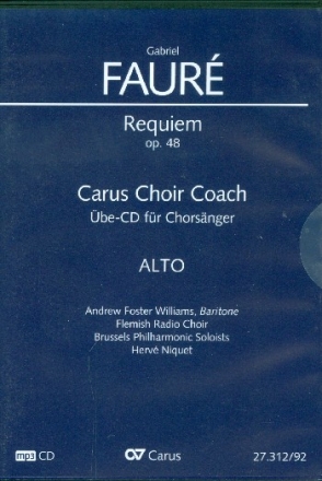 Requiem op.48 - Chorstimme Alt  Playalong-CD