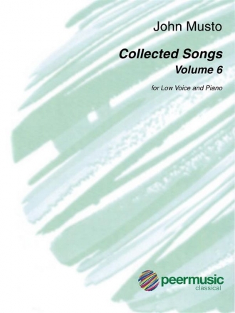 Collected Songs vol.6 for medium voice and piano