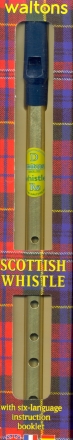 Scottish Tin Whistle Pack (instrument +instruction) tin whistle in D