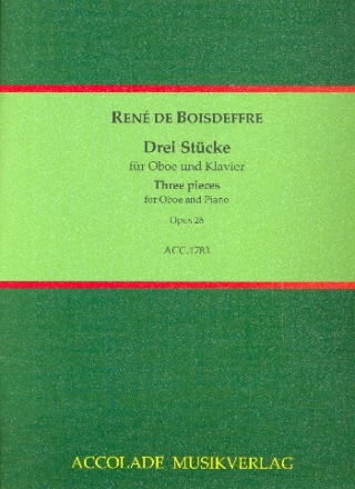 3 Stcke op.26 fr Oboe und Klavier