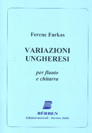 Variazioni ungheresi per flauto e chitarra partitura