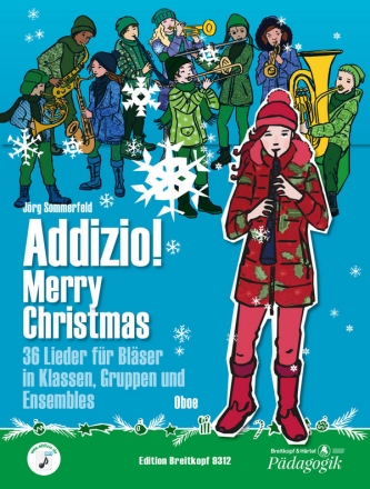 Addizio Merry Christmas fr Blserklasse (Blasorchester) Oboe