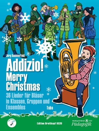 Addizio Merry Christmas fr Blserklasse (Blasorchester) Tuba