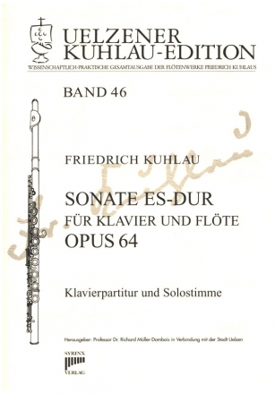 Sonate Es-Dur op.64 fr Flte und Klavier