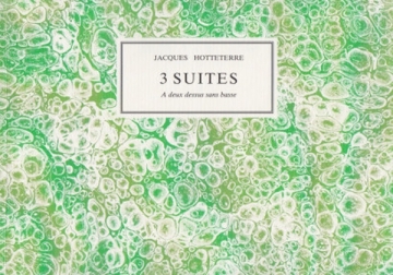 3 Suites op.4, 6 and 8 fr 2 Traversflten (Blockflten, Oboen, Musette, Gamben, Violinen) Faksimile