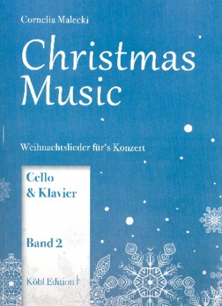 Christmas Music Band 2 fr Violoncello und Klavier