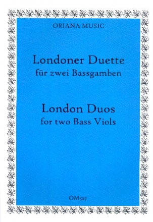 Londoner Duette fr 2 Bassgamben 2 Spielpartituren