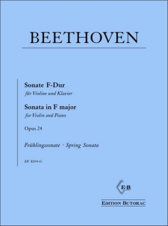 Sonate F-Dur op.24 fr Violine und Klavier