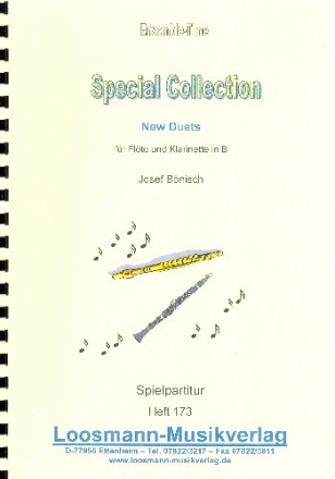 Special Collection - New Duets fr Flte und Klarinette Partitur und Stimmen