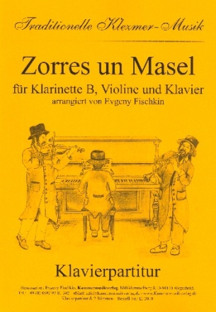 Zorres un Masel fr Klarinette, Violine und Klavier Stimmen