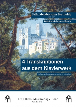 4 Transkriptionen aus dem Klavierwerk fr Orgel