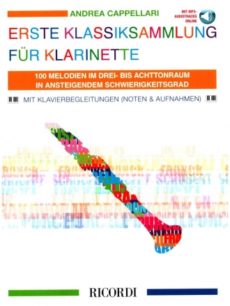 Erste Klassiksammlung (+Online Audio) fr Klarinette