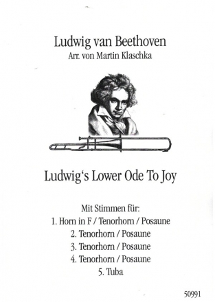 Ludwig's Lower Ode to Joy fr C-, B- und F-Instrumente Partitur und Stimmen