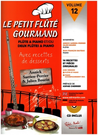 Petit flute gourmand vol.12 pour 1-2 flute(s) et piano