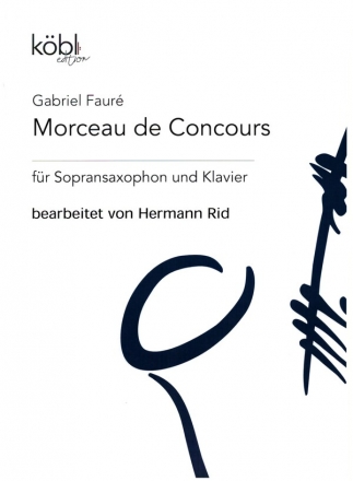 Morceau de Concours fr Sopransaxophon und Klavier