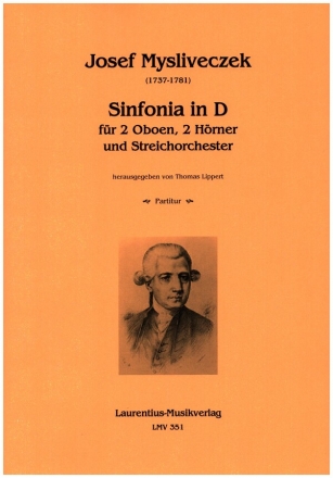 Sinfonia in D fr 2 Oboen, 2 Hrner und Streichorchester Partitur