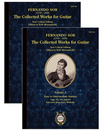 Collected Works Vols 1 & 2 - Complete Studies for guitar