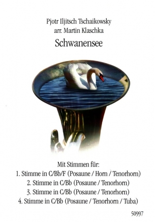 Schwanensee fr C-, B- und F-Instrumente Partitur und Stimmen