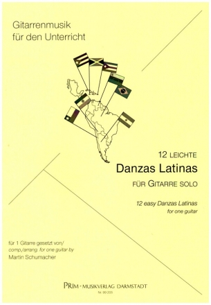 Danzas Latinas fr Gitarre