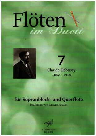 Flten im Duett Band 7 fr Sopranblockflte und Querflte Spielpartitur und Stimme