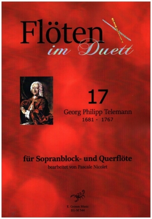 Flten im Duett Band 17 fr Sopranblockflte und Querflte Spielpartitur und Stimme