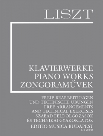 Klavierwerke - Freie Bearbeitungen und technische bungen fr Klavier