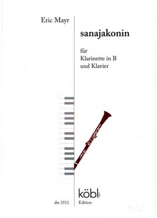 sanajakonin fr Klarinetten in B und Klavier