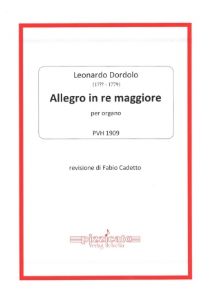 Allegro in re maggiore per organo