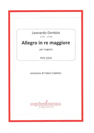 Allegro in re maggiore per organo