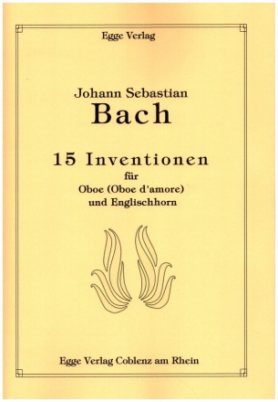 15 Inventionen fr Oboe (Oboe d'amore) und Englischhorn Spielpartitur und Stimme