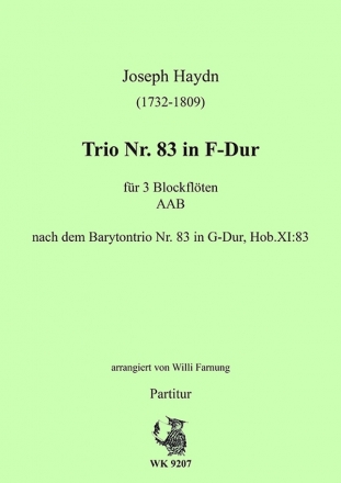 Farnung, Willi  - Haydn - Trio Nr. 83 fr 3 BFL