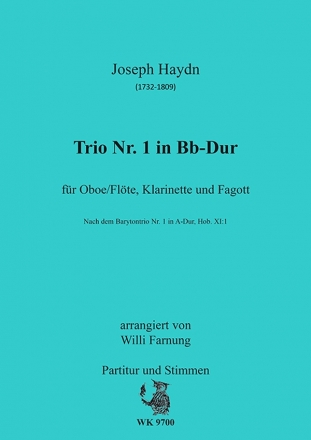 Farnung, Willi  - Haydn, Trio Nr. 1  Partitur und Stimmen