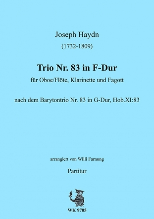 Farnung, Willi  - Haydn, Trio Nr. 83  Partitur und Stimmen