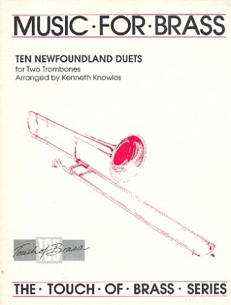 10 Newfoundland Duets for 2 trombones score