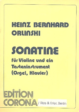 Sonatine fr Violine und Orgel (Klavier)