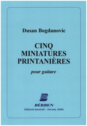 5 Miniatures printanires pour guitare