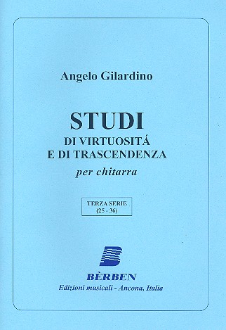 Studi di virtuosit e di traszendenza vol.3 per chitarra