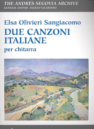 2 Canzoni italiane for guitar (with commentary and reprint)