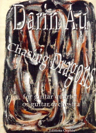 Chasing Dragons for 4 guitars score and parts