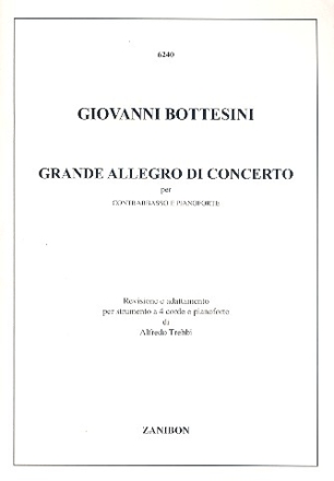 Grande Allegro di Concerto per contrabbasso e pianforte