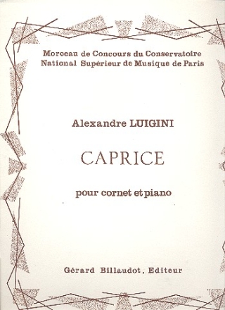 Caprice pour cornet et piano