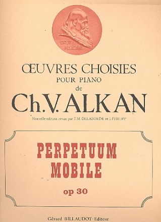 Perpetuum mobile op.30  pour piano