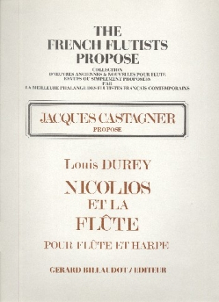 Nicolios et la flte op.111 pour flte et harpe