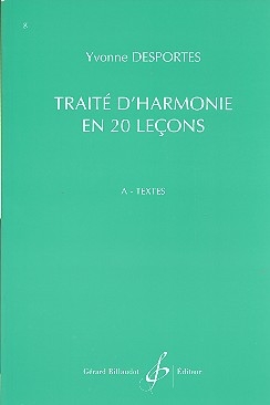 Trait d'harmonie en 20 lecons vol.A textes