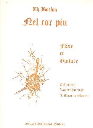 Nel cor piu pour flte et guitare