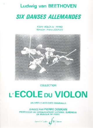 6 Danses Allemandes pour violon et piano